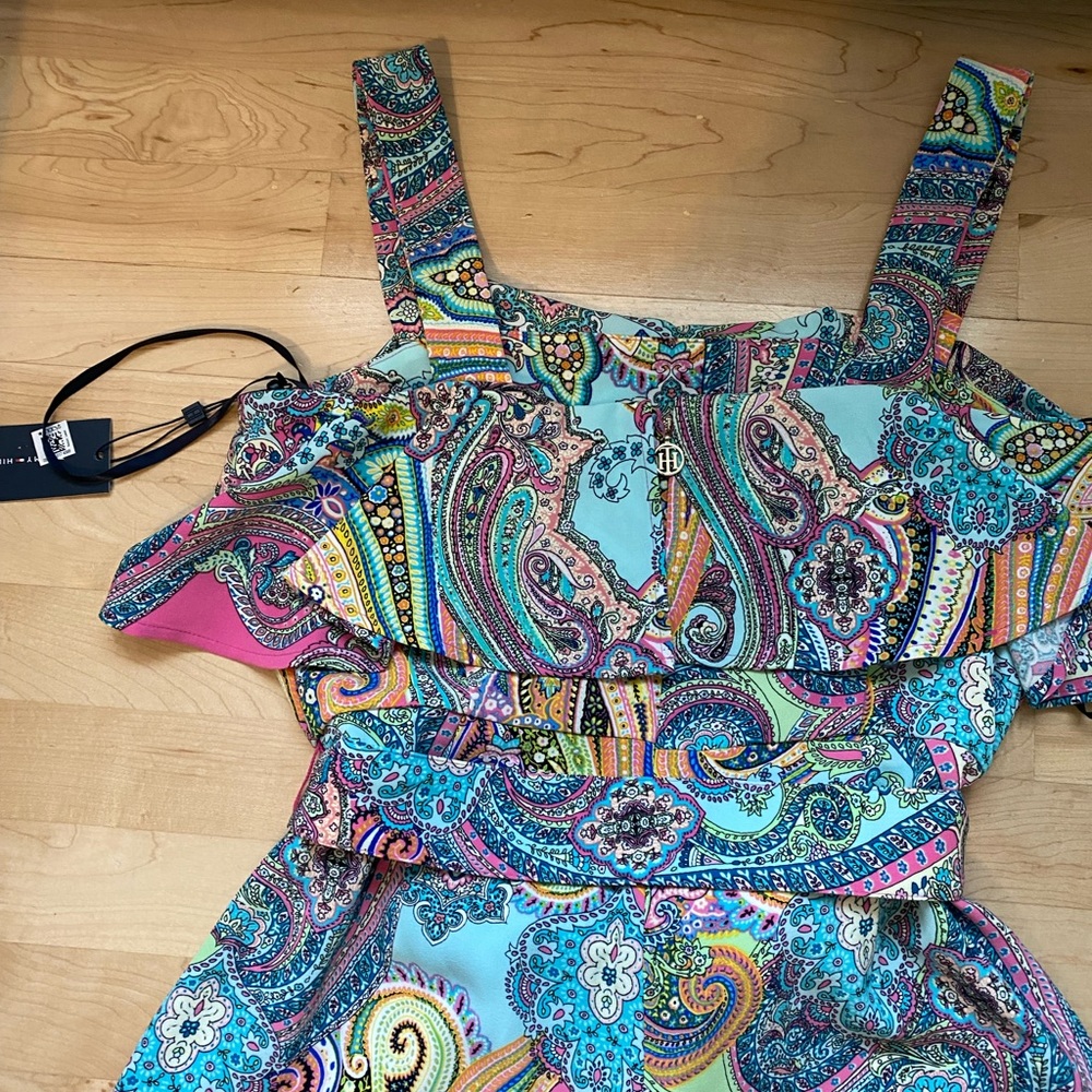 Tommy Hilfiger Multicolor Ruffle Jumpsuits - Picture 7 of 9